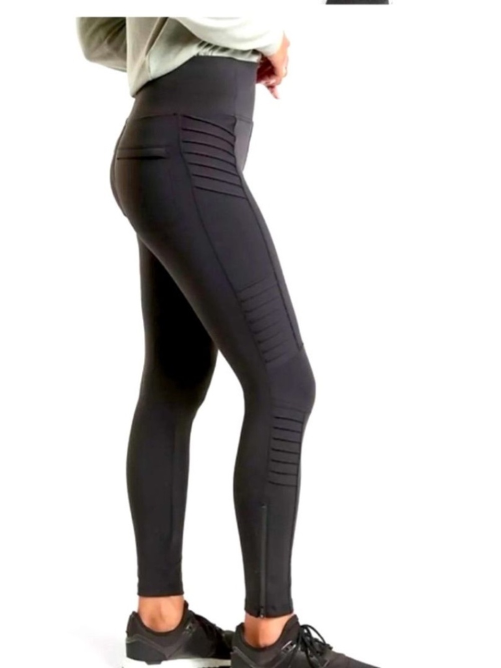 Athleta Delancey Moto Tight Leggings